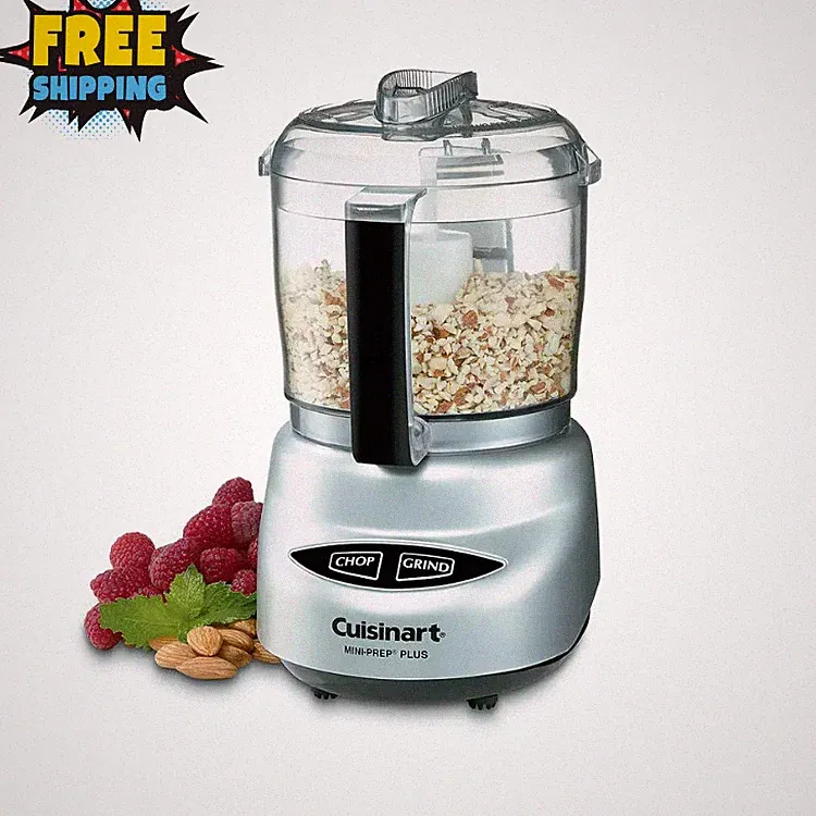 Cuisinart Mini-Prep Plus Food Processor 21 Oz Stainless Steel Blade