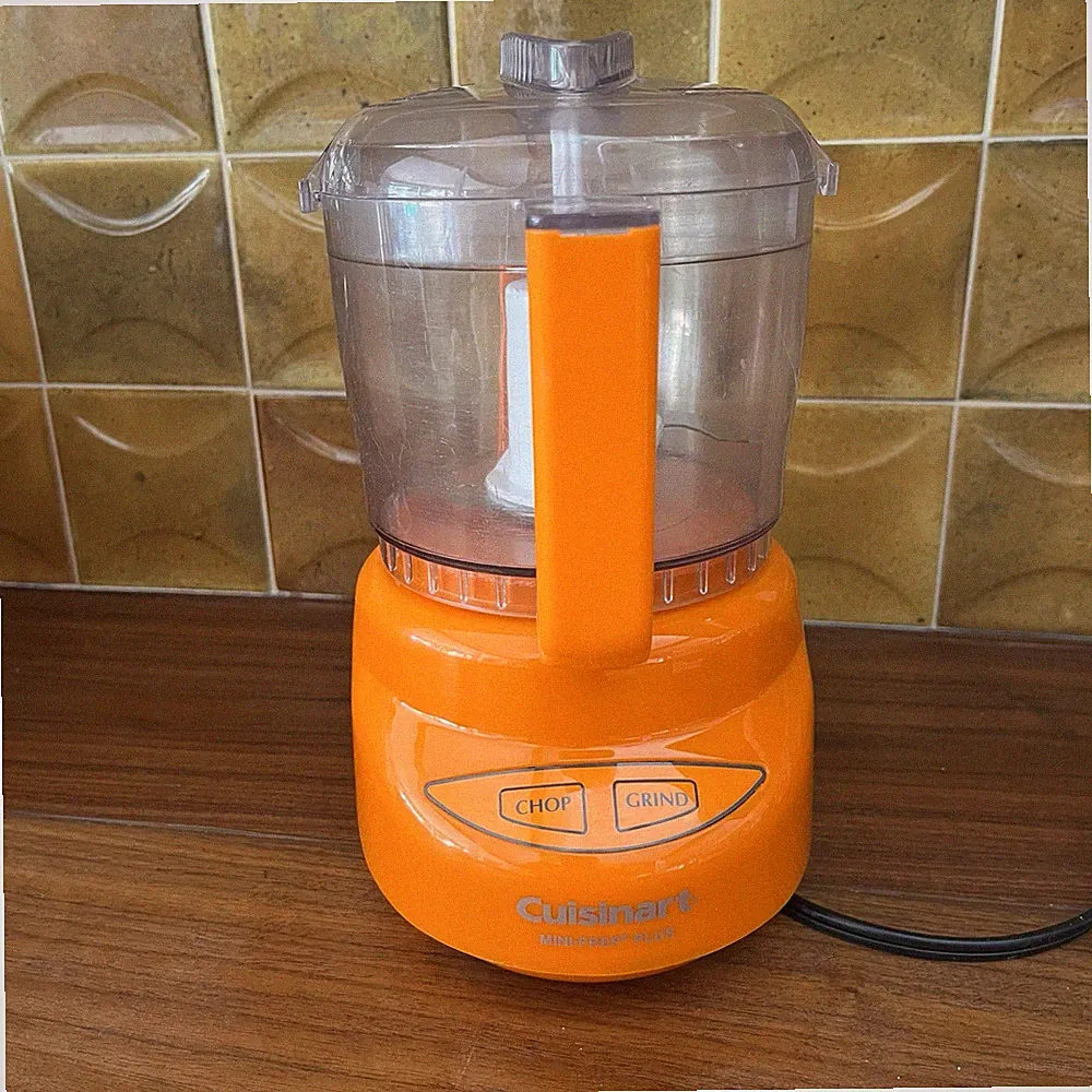 Cuisinart Mini-Prep Plus Food Processor 3 Cups 24oz DLC-2A Orange
