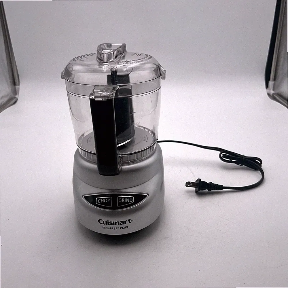 Cuisinart Mini-Prep Plus Food Processor Brushed Chrome Reversible Steel Blade