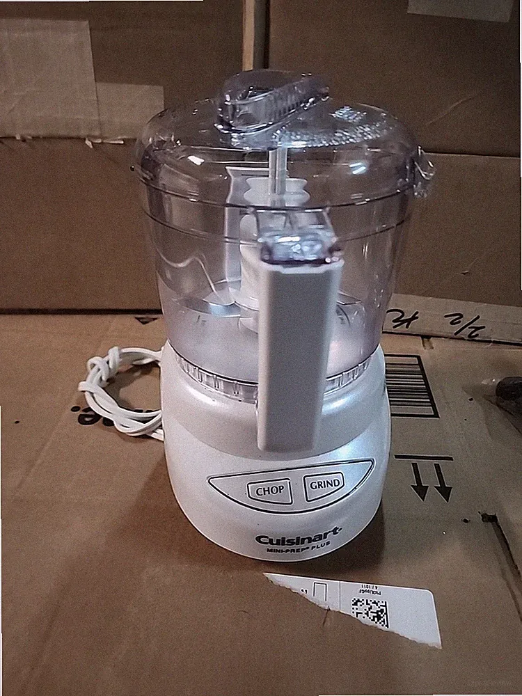 Cuisinart Mini-Prep Plus Mini Food Processor 3 Cup White Dishwasher-Safe