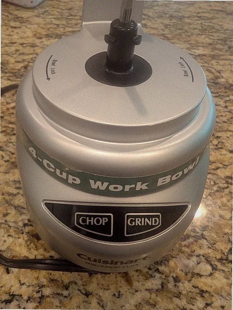 Cuisinart Mini-Prep Plus Mini Food Processor 4-Cup Chop Grind Silver Base
