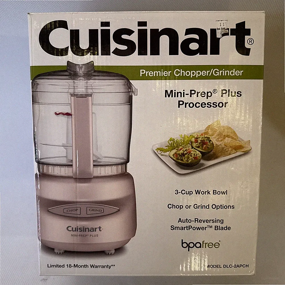 Cuisinart Mini Prep Plus Premier Food Processor Chopper Grinder Rose Gold Pink