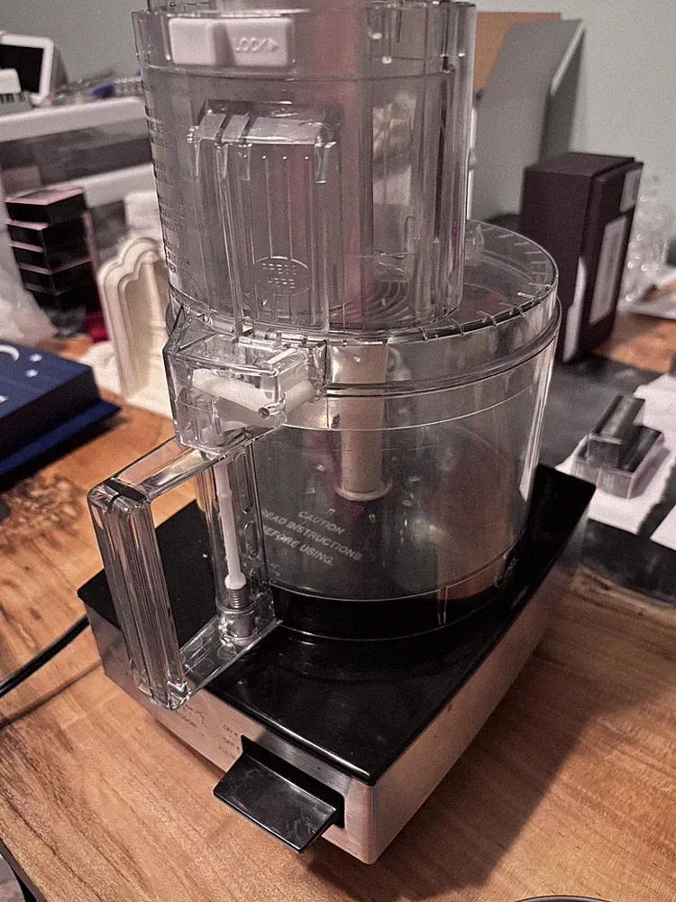 Cuisinart Original 7-Cup Food Processor Model DFP-7BC Silver/Black - EXCELLENT!