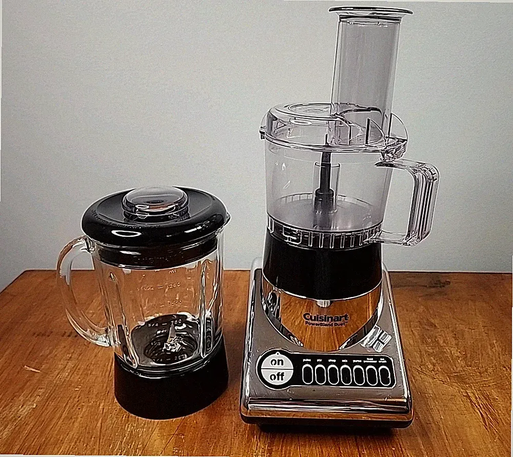 Cuisinart Power Blend Duet Blender Food Processor BFP-10CH CBFP-10 Tested Read*