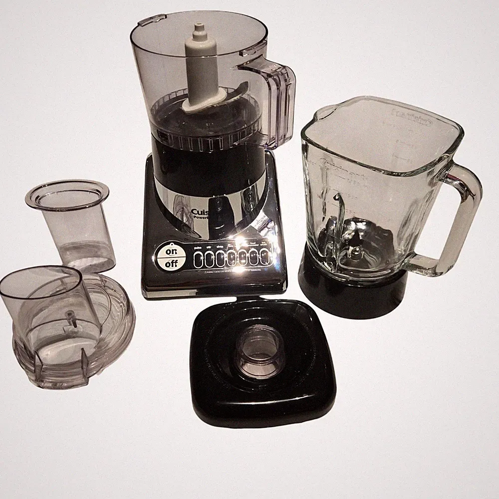 Cuisinart PowerBlend Duet Blender Food Processor BFP-10CH Chrome - Tested Works