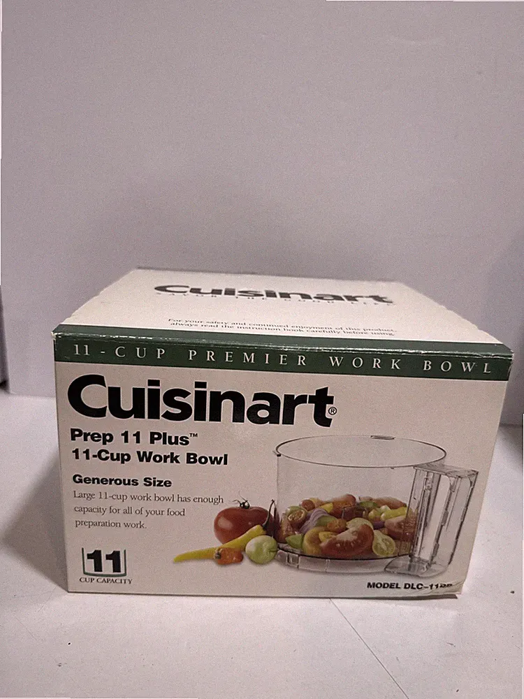 Cuisinart Prep 11 Plus 11 Cup work Bowl DLC-11RB Replacement bowl New
