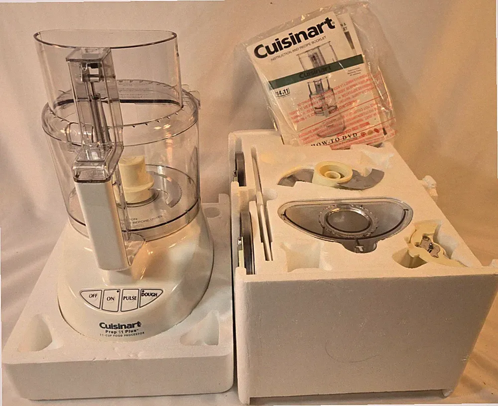 Cuisinart Prep 11 Plus DLC-2011 11-Cup Food Processor Complete w/Blades & Manual