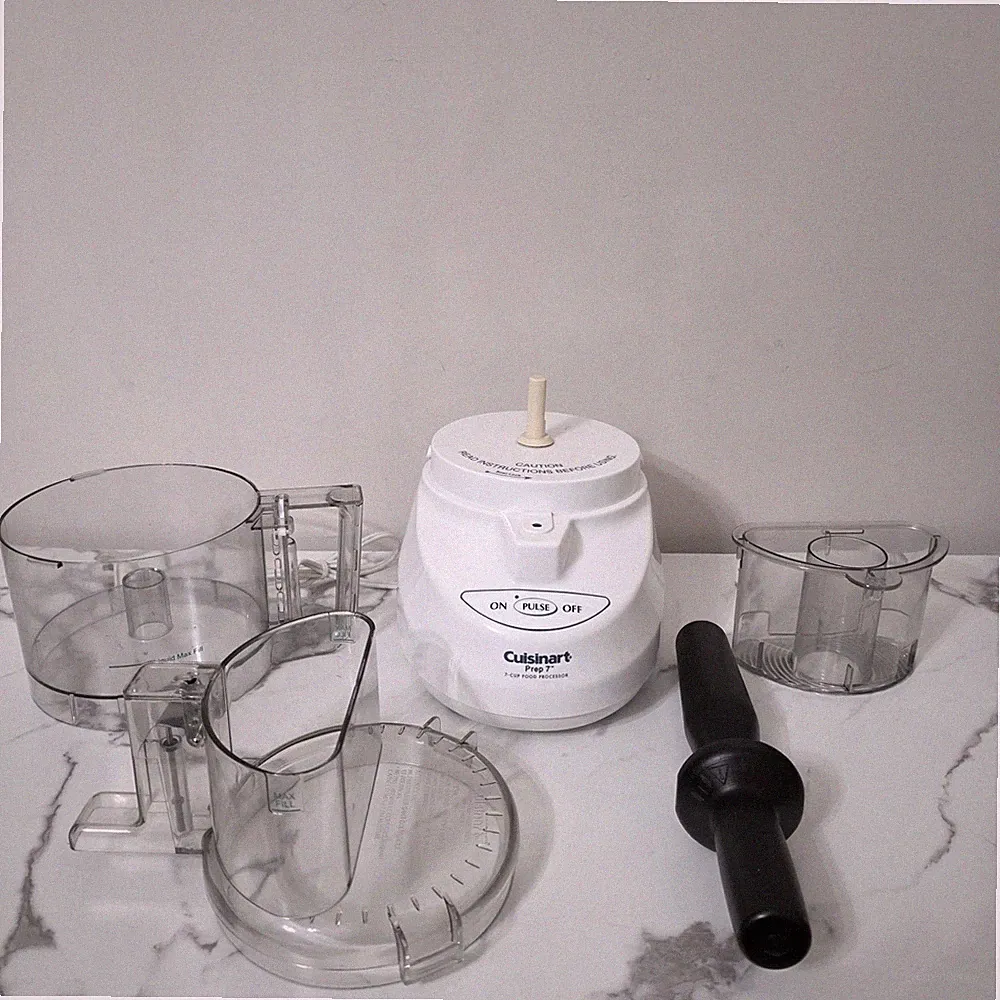 Cuisinart Prep 7 DLC-2007N 600W 7-Cup Food Processor, No Blade, Tested, Works