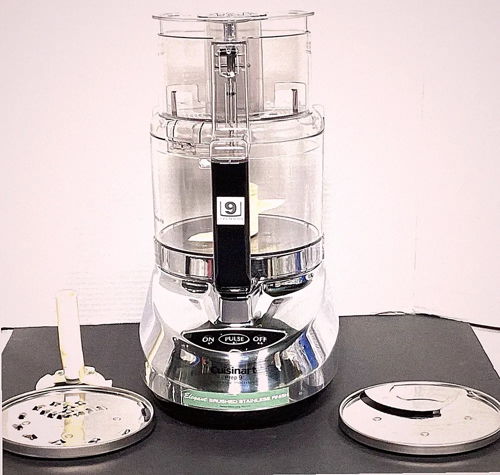 Cuisinart Prep 9 Cup Food Processor Brushed Stainless Finish DLC-2009CHB Tested