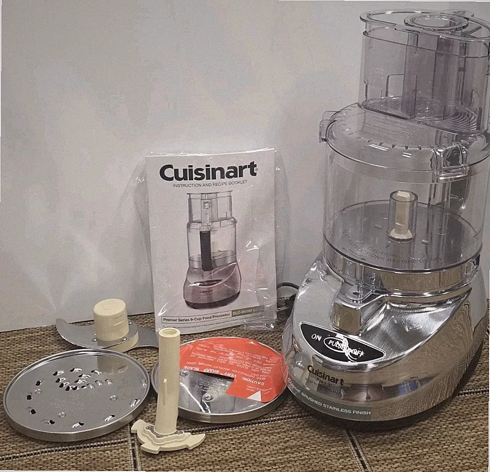 Cuisinart Prep 9 Cup Food Processor Brushed Stainless Finish DLC-2009CHM