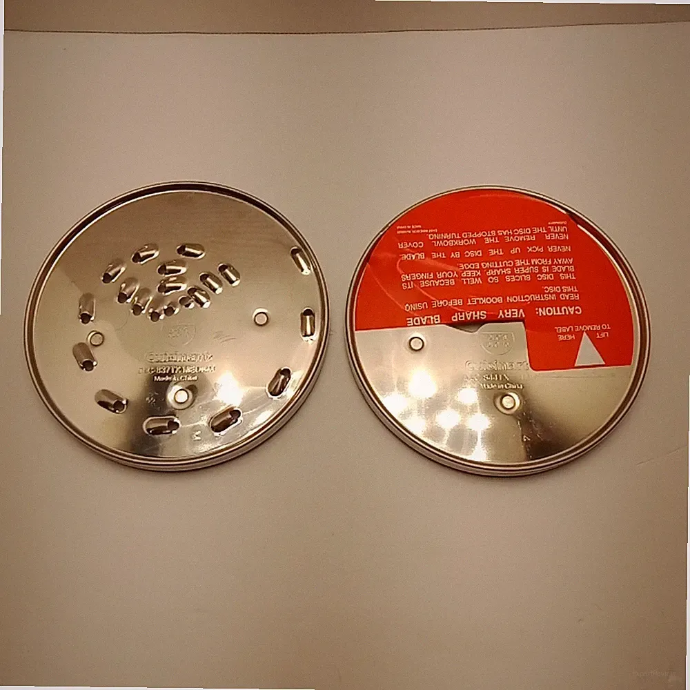 Cuisinart Prep Shred (DLC-837TX) & Slice (DLC-844TX) Discs for DLC-8 & 10