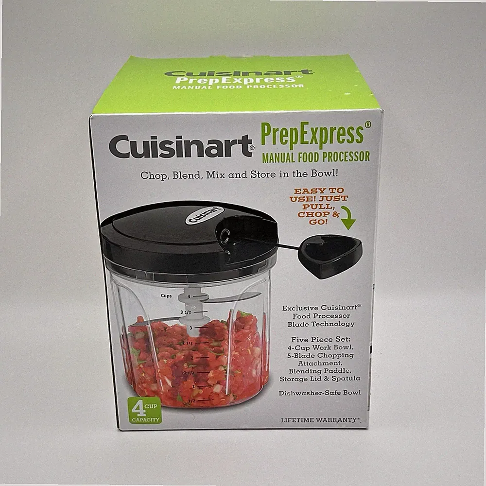 Cuisinart PrepExpress Manual Food Processor NIB
