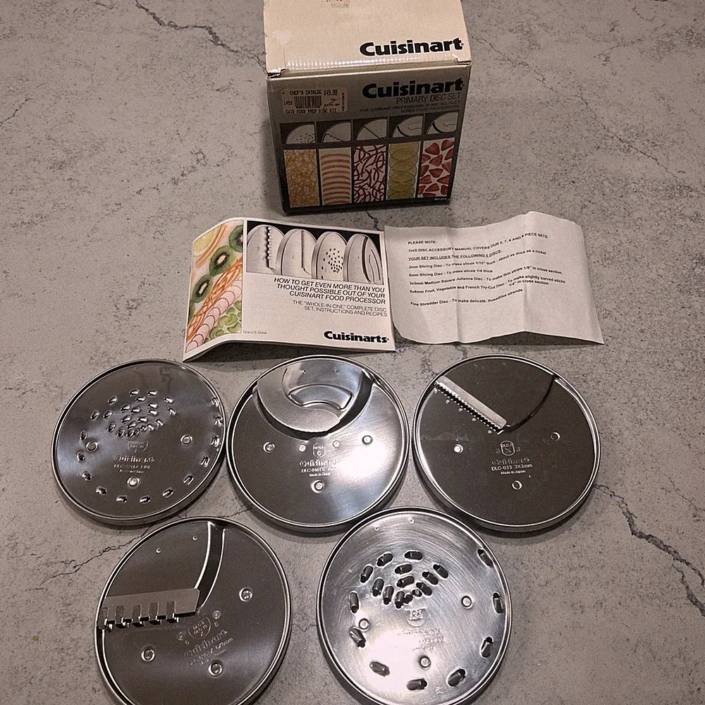 Cuisinart Primary 5 Disc Set Food Processor For Professional 14 & DLC-7 Series