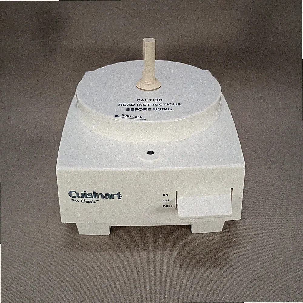 Cuisinart Pro Classic Food Processor DLC-10S TX White Motor Base ONLY