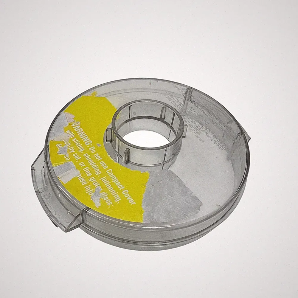Cuisinart Pro Classic Food Processor DLC-116GTXT Flat Clear Lid