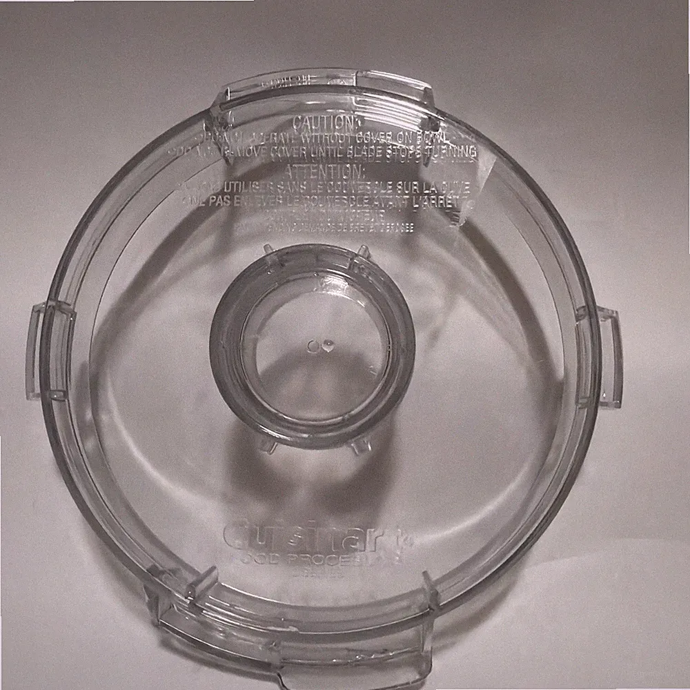 Cuisinart Pro Classic Food Processor Flat Lid Cover w/ Cap DLC-116GTX 10 Series