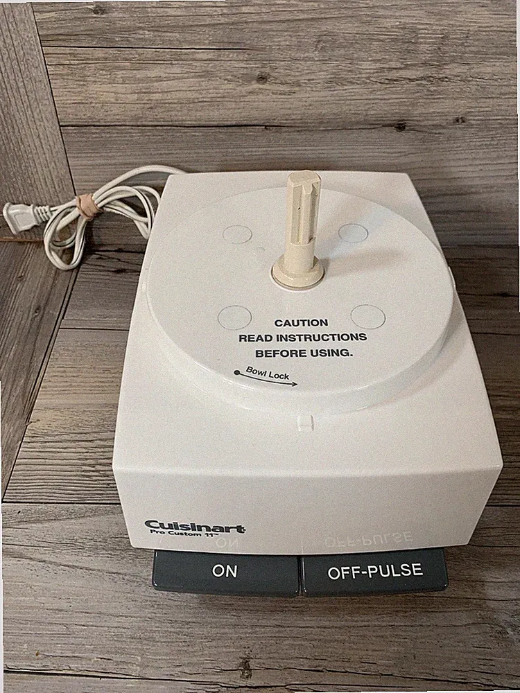 Cuisinart Pro Custom 11 DLC-8S TX Food Processor Replacement White Motor Base