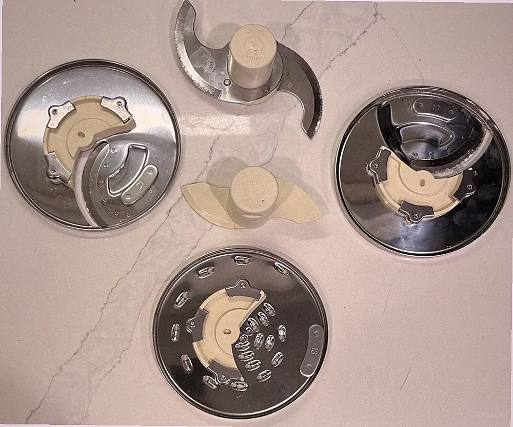 Cuisinart Pro Custom 11 Food Processor 5Pcs Replacement Disc Dough Blades