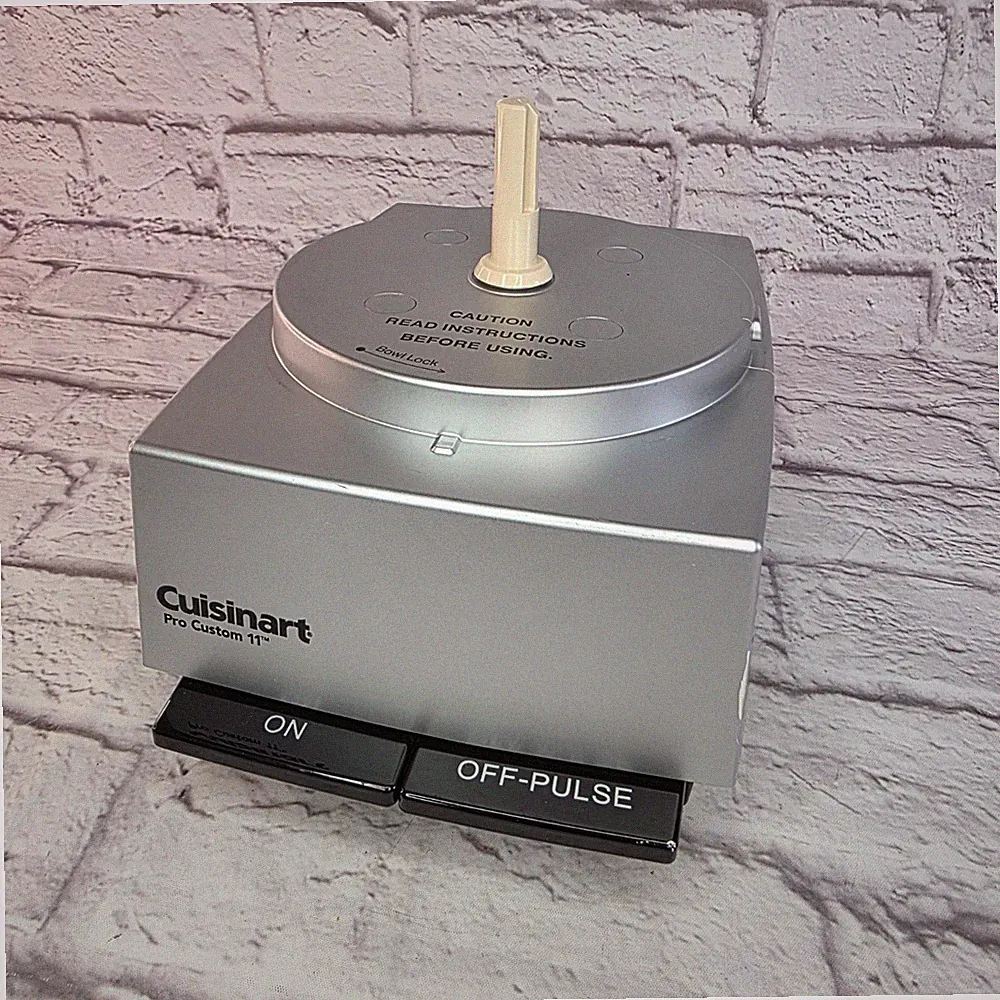 Cuisinart Pro Custom 11 Food Processor Base DLC-8S Silver Replacement Part
