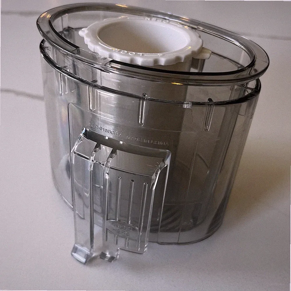 Cuisinart Pro Custom 11 Food Processor DLC-8 Chute DLC-018BGTX with white Pusher