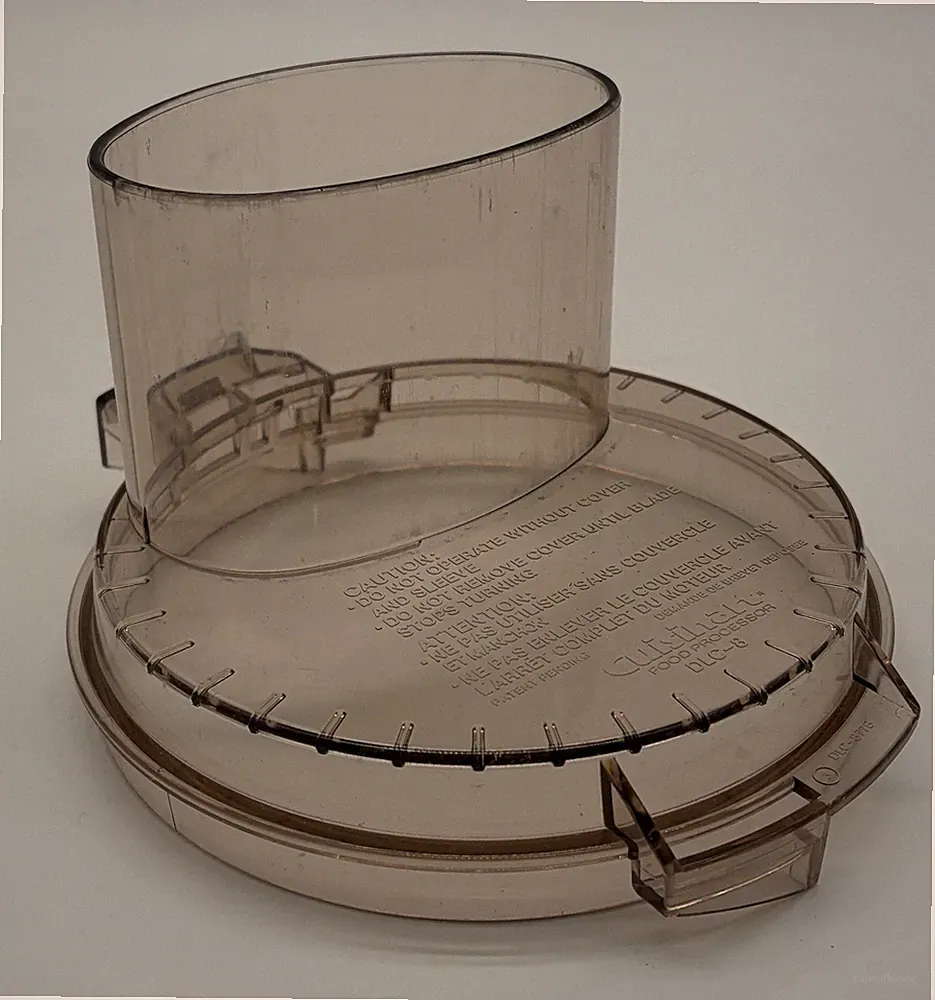 Cuisinart Pro Custom 11 Food Processor DLC-8 Lid Replacement Part DLC-877B Amber