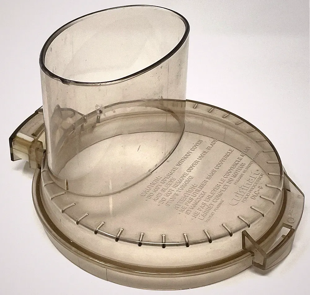Cuisinart Pro Custom 11 Food Processor Lid DLC-8 Replacement Part DLC-877B Amber