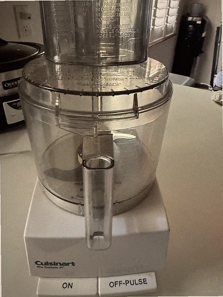 Cuisinart Pro Custom 11 Food Processor White Tested And WORKING