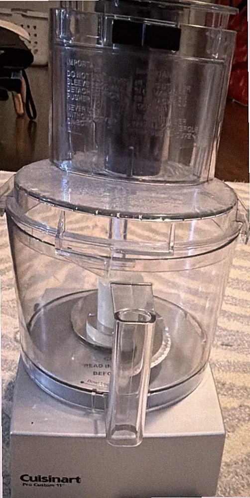 Cuisinart Pro Custom 11 Full-Size Food Processor White Dishwasher-Safe