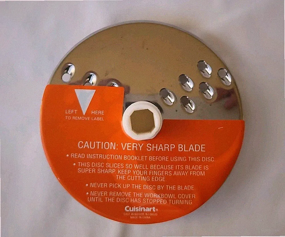 Cuisinart Slicer Disc Blade AFP-7 Food Processor Smart Power Duet Shredder OEM