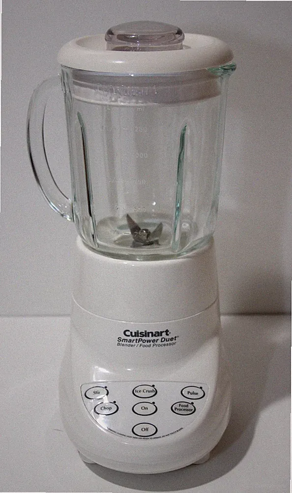 CUISINART Smart Power Duet Blender Food Processor FPB-5PC TESTED/WORKS