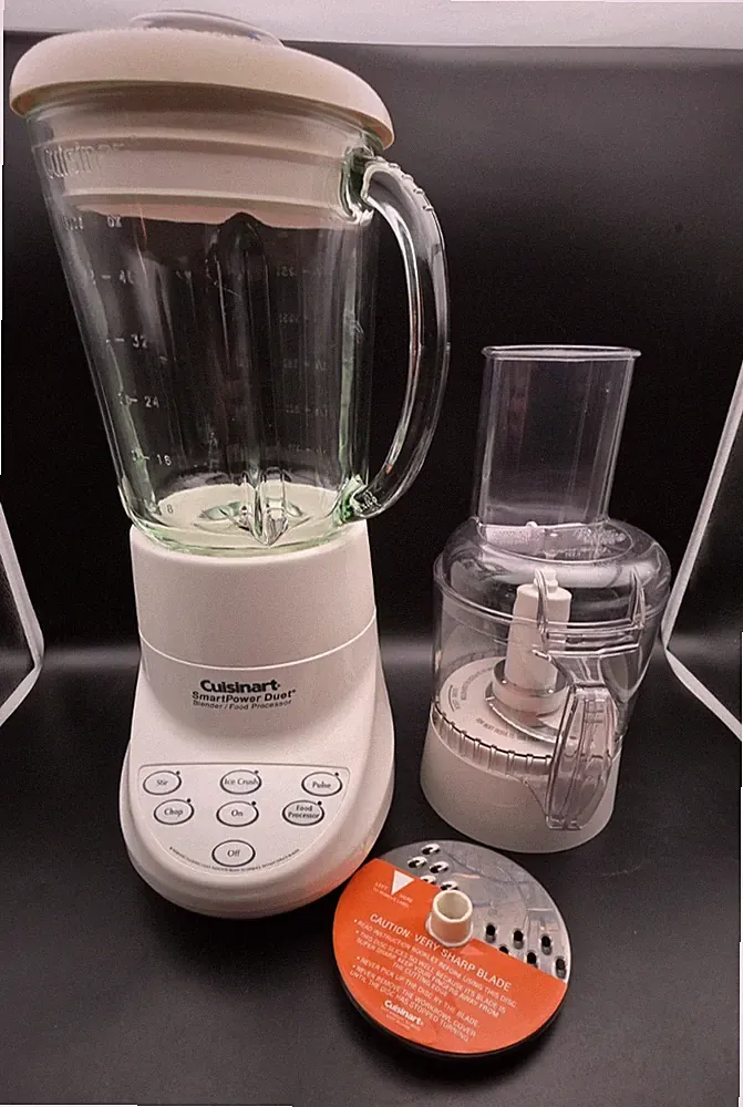 Cuisinart Smart Power Duet, Blender/Food Processor - WHITE- BFP-703