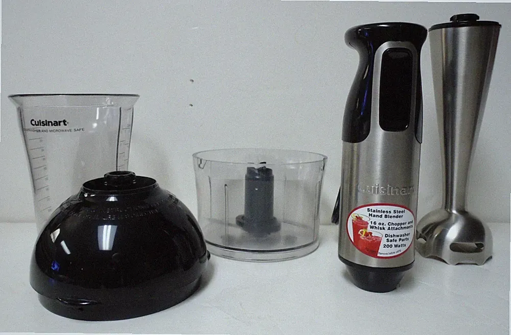Cuisinart Smart Stick Hand Blender Chopper Brushed Stainless CSB-77