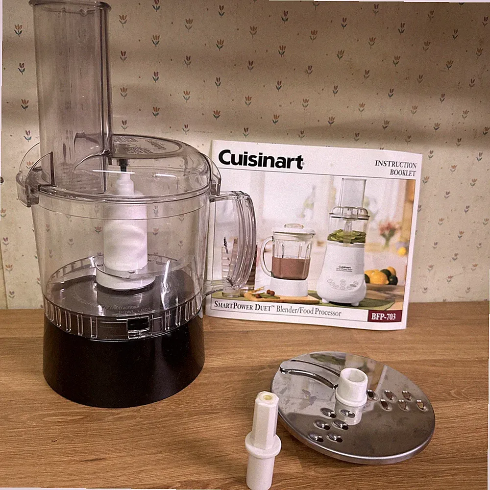 Cuisinart SmartPower Duet Blender Food Processor Parts AFP-7 / BFP-703- 8 Pieces