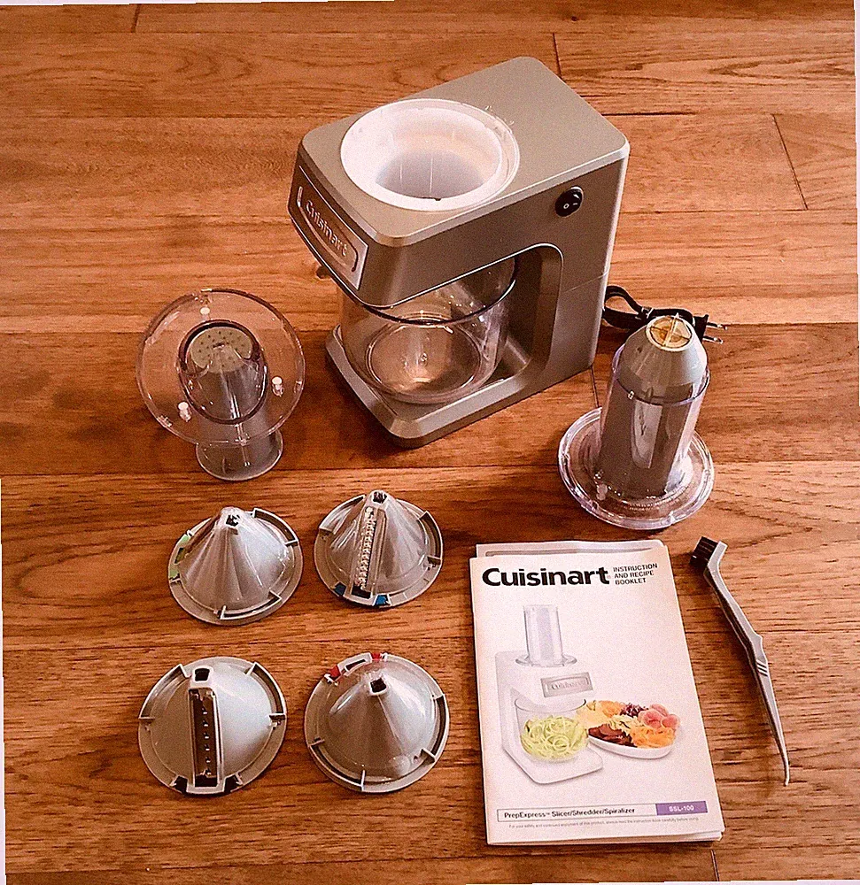 Cuisinart SSl-100GM Food Processor PrepExpress Silver Open Box