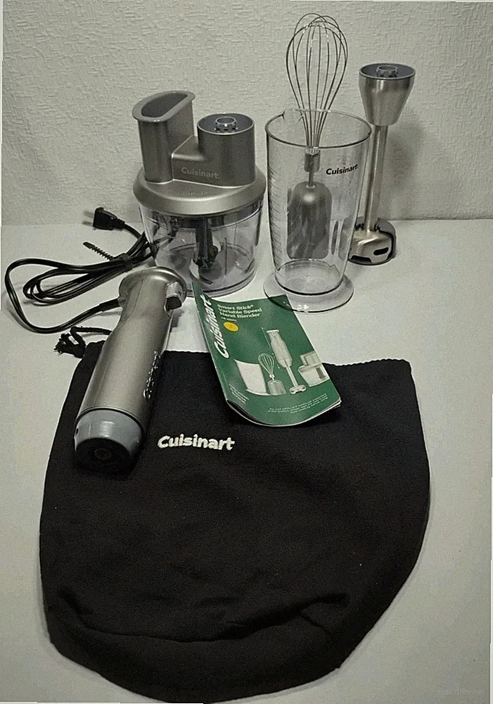 Cuisinart Variable Speed Immersion Blender with Food Processor Model: HB-400PC