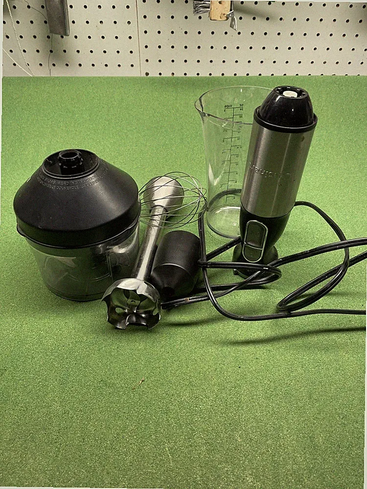 CUISINART VARIABLE SPEED IMMERSION BLENDER WITH FOOD PROCESSOR - STAINLESS STEEL