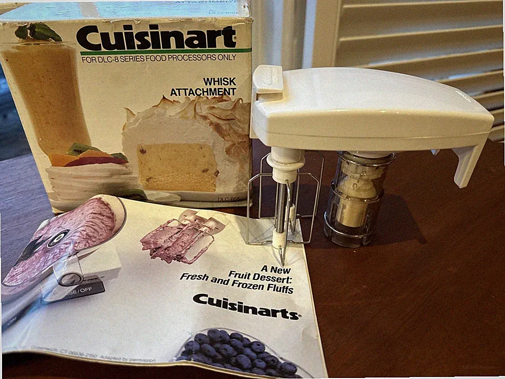 Cuisinart Whisk Attachment DLC-855 For DLC-8 Series Food Processors NOS