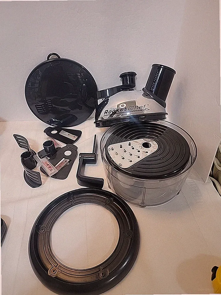 Culinare Rocket Chef Food Processor Ice Creme Bread Maker 2speed Complete NO BOX