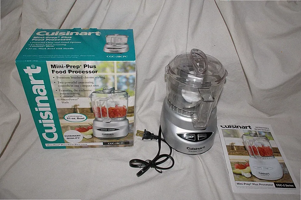 Cusinart Mini-Prep Plus Food Processor CGC-2BCPC Silver Chrome TESTED