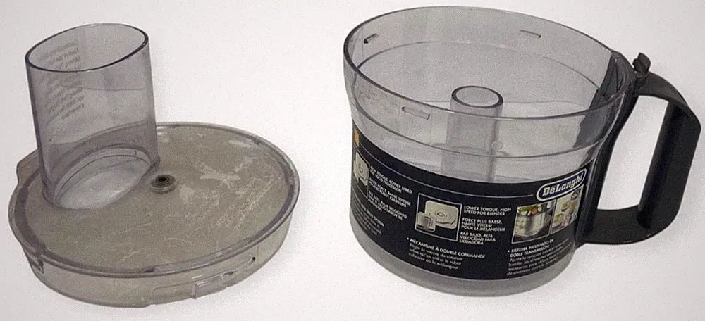 🍉 Delonghi KW714982 Food Processor Work Bowl or Lid Cover Choose 1 Part EUC