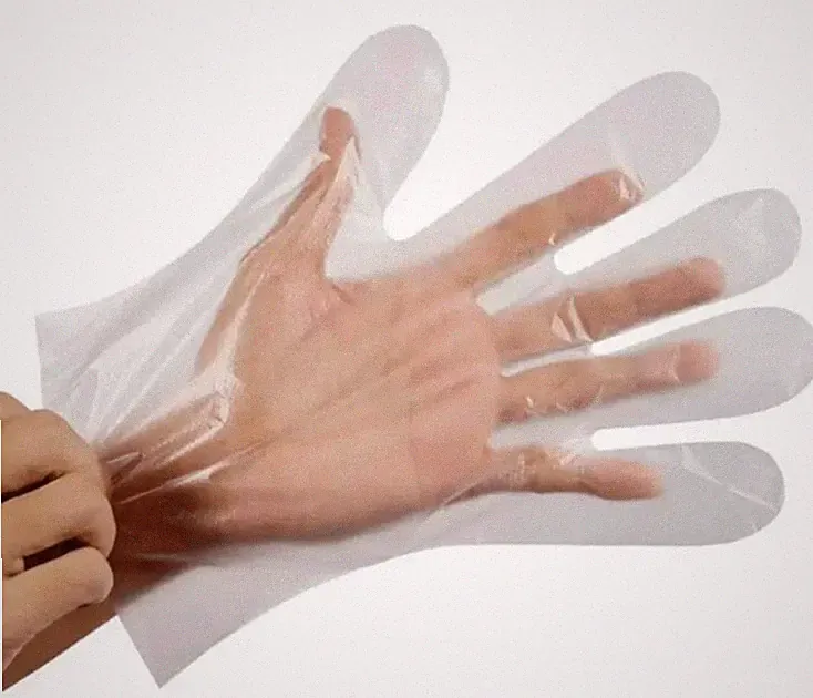 DISPOSABLE FOOD PREP GLOVES ONE SIZE ALL PURPOSES Food Safe 16 oz. or 300 pieces