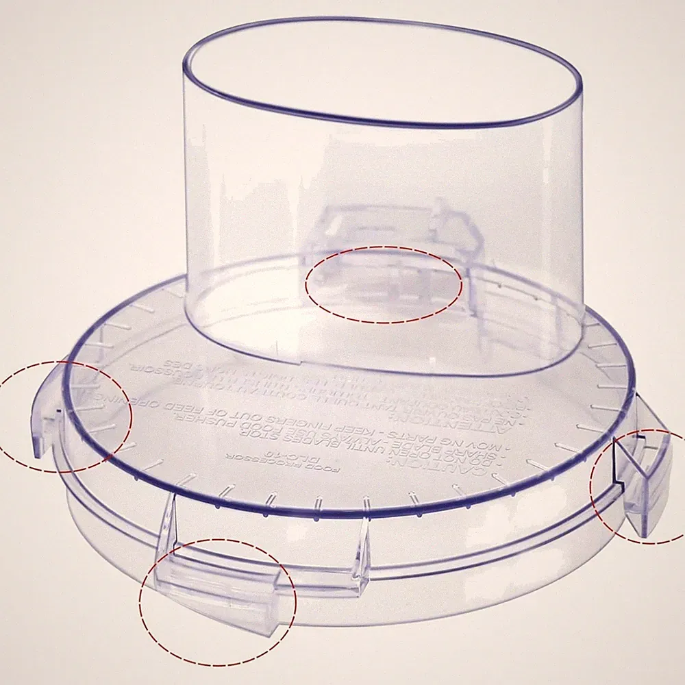 DLC-10 Series Work Bowl Cover 7-Cup DLC-117BGTXT-1 Food Processor Replacement...