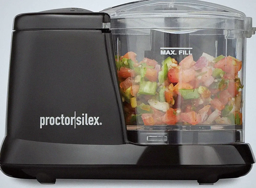 Durable Electric Vegetable Chopper & Mini Food Processor for Chopping, Puree & E