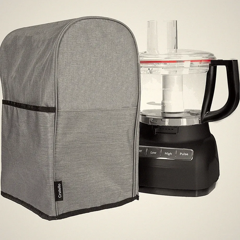 Durable Grey Cover for Various Food Processor Models