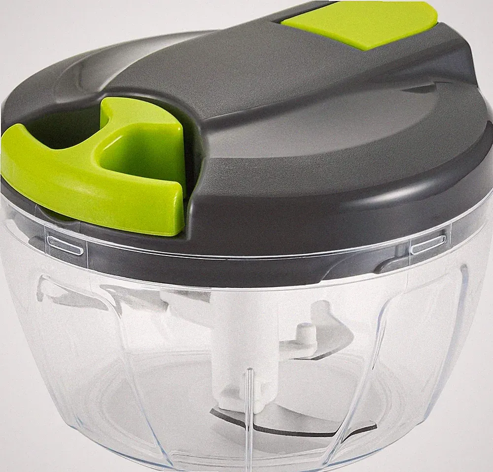 Durable Manual Food Processor with Stainless Steel Blade - Perfect Kitchen Gift