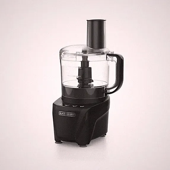 Easy Assembly 8-Cup Food Processor 850W 2-Speed + Pulse Chop Slice Shred