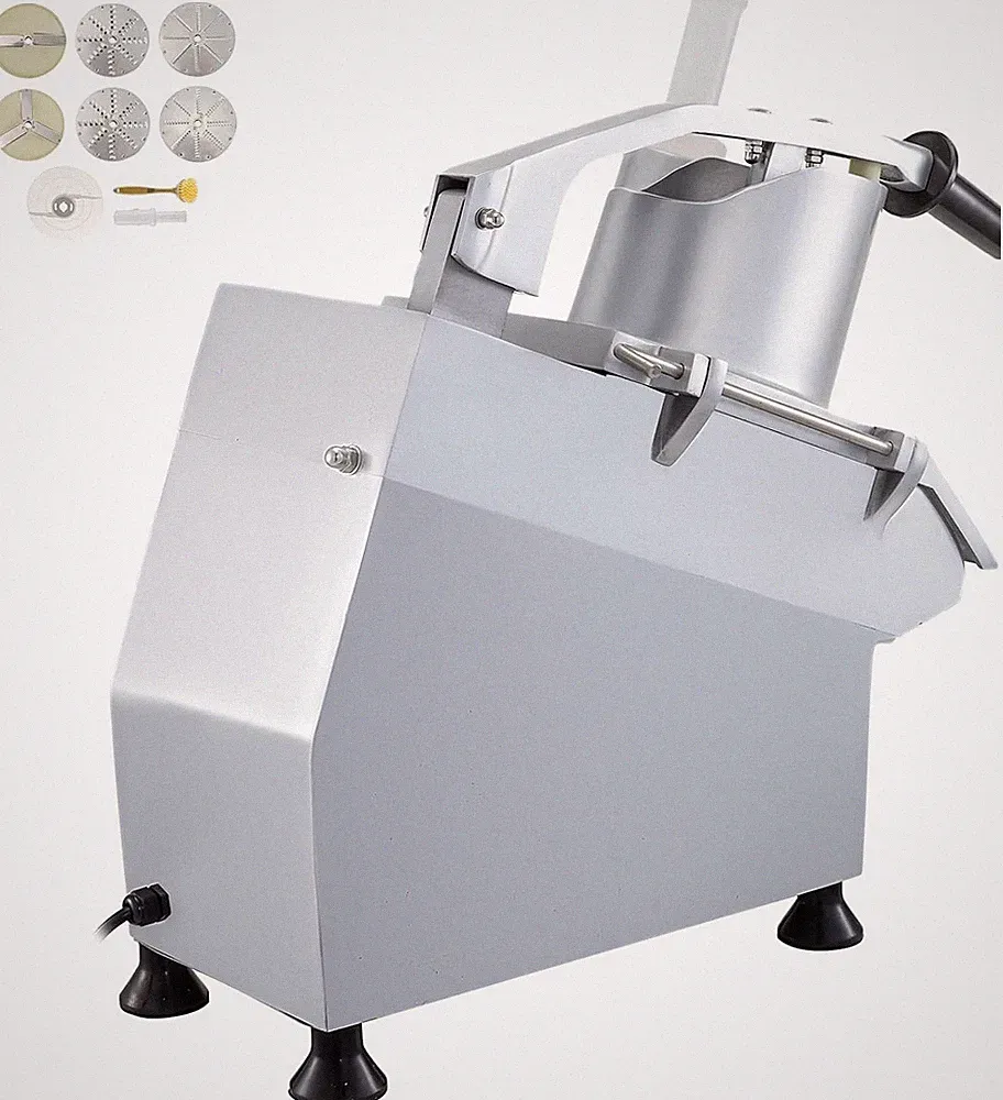 Efficient 550W Commercial Food Processor with 6 Detachable Stainless Steel Blade