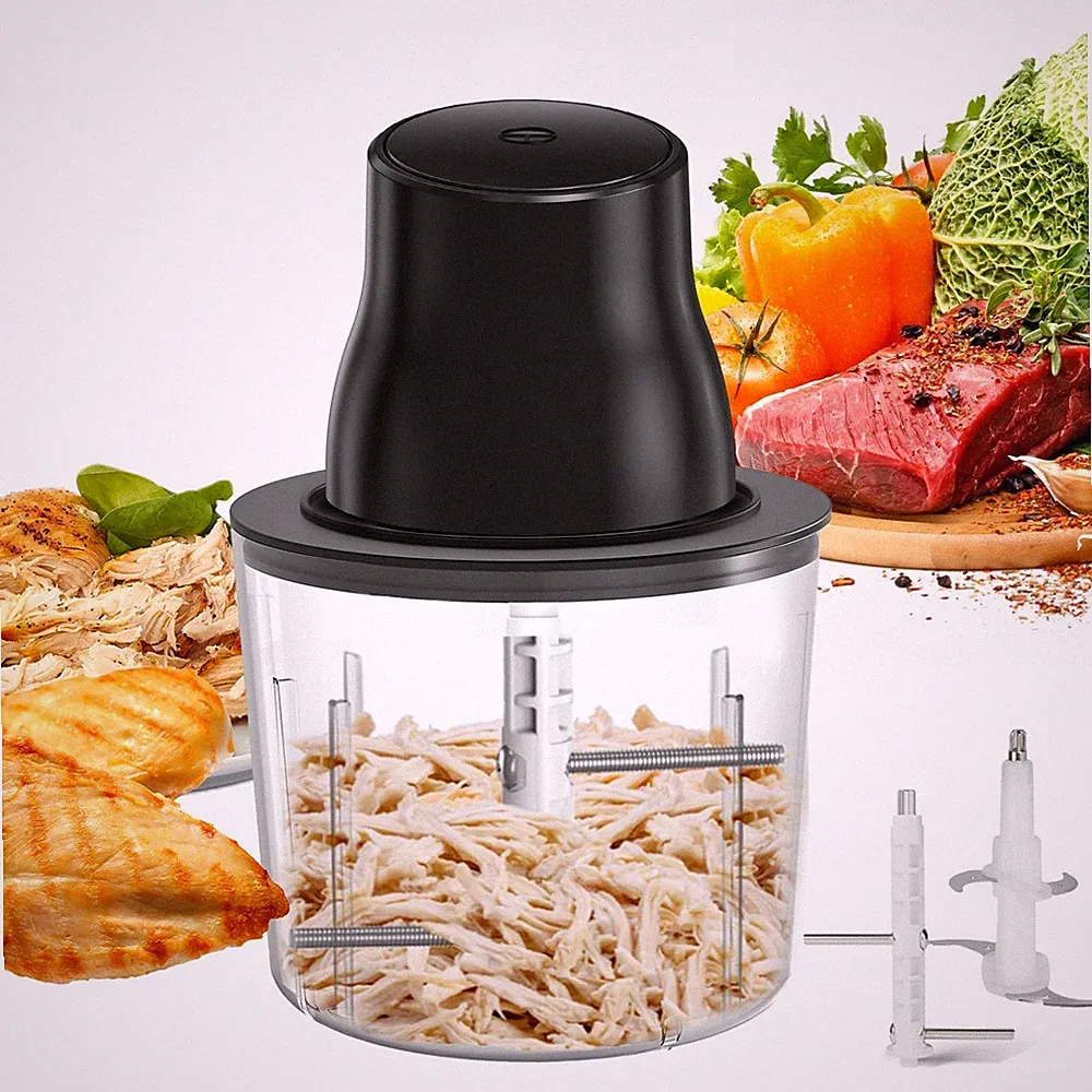 Electric Chicken Shredder, 2 in 1 Food Processor for Meat Grinder/Chicken Bre...