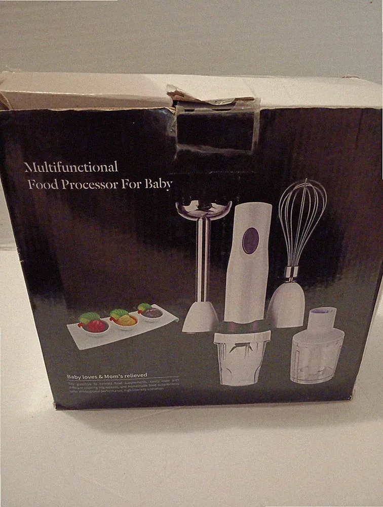 Electric Food Processor For Baby White BAB-601