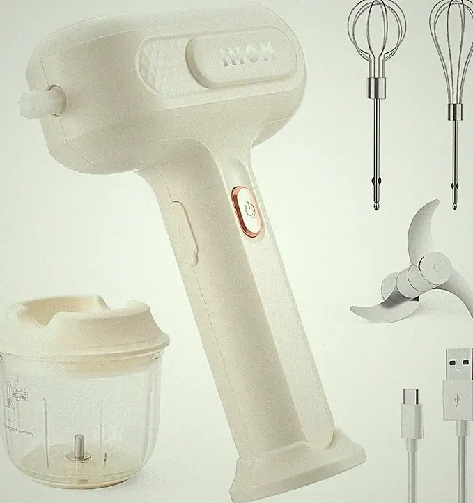 Electric Garlic Food Chopper Chili Onion Fruits Meat Mincer Blender Mixer